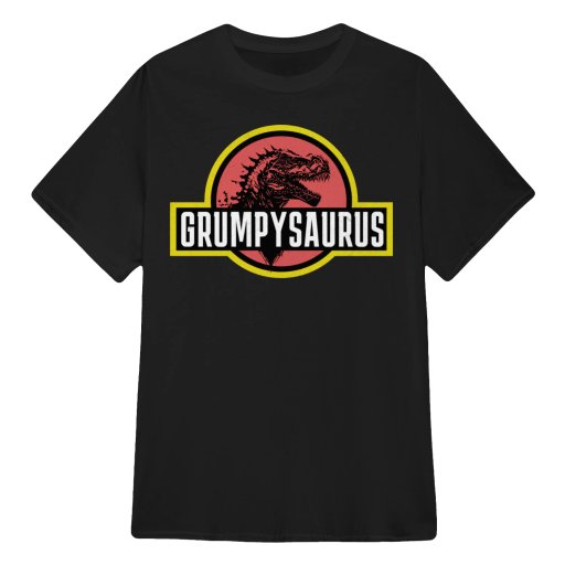 Grumpy Saurus - Old Man T shirts Sweatshirts Hoodies and Tank Tops